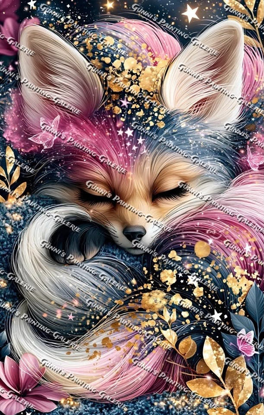 Magische Fuchsträume by illumaris KI_Art 70x110 270 Farben