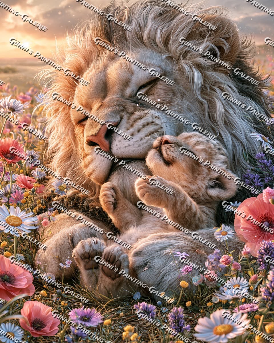 Für immer beschützt by Elly_A.I. 80x100 285 Farben