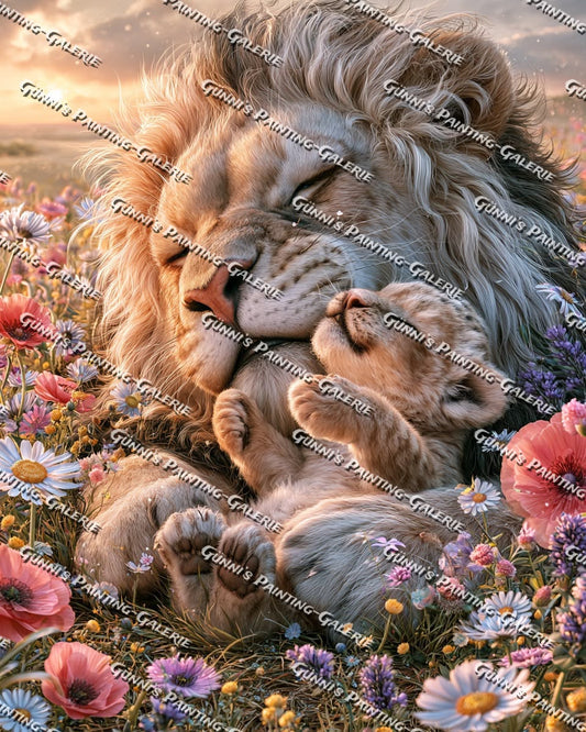 Für immer beschützt by Elly_A.I. 80x100 285 Farben