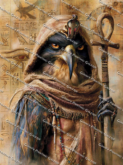 Wächter des Horus by QN 75x100 210 Farben