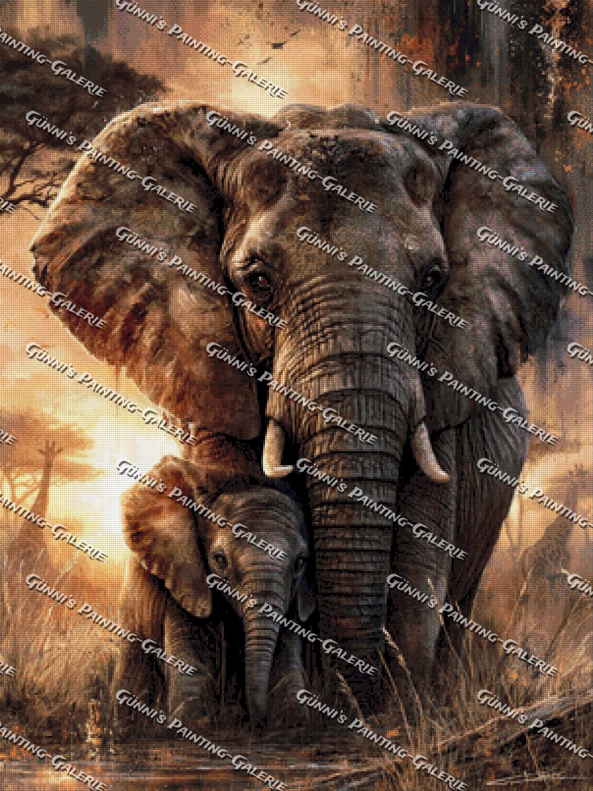 Stärke & Geborgenheit by Andy‘s_AI_Art 75x100 120 Farben