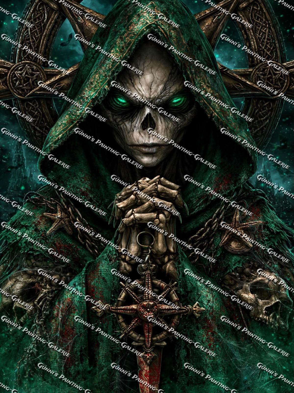 Der dunkle Beschwörer by Karla 75x100 135 Farben