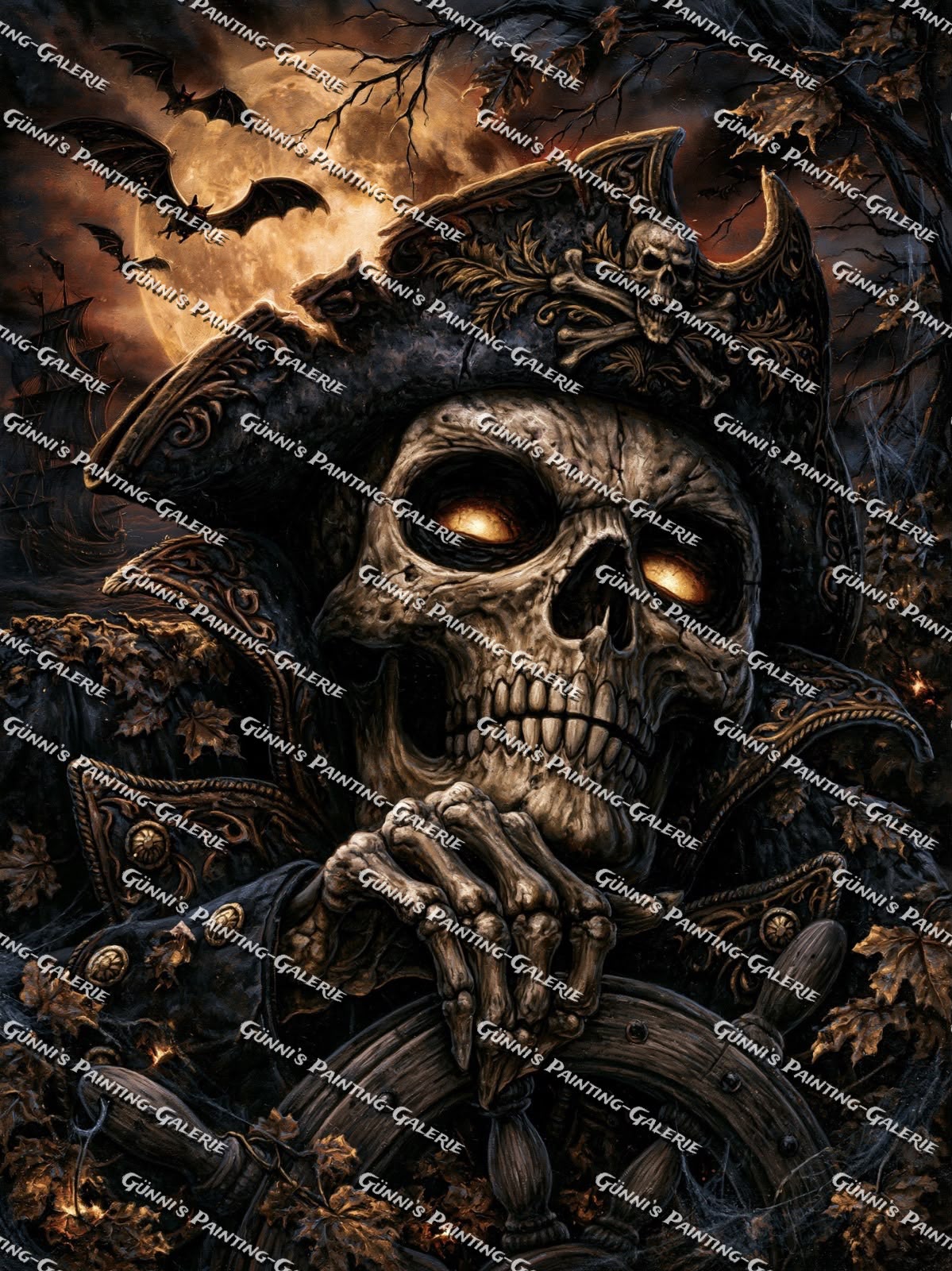 Der verfluchte Kapitän by Karla 75x100 110 Farben