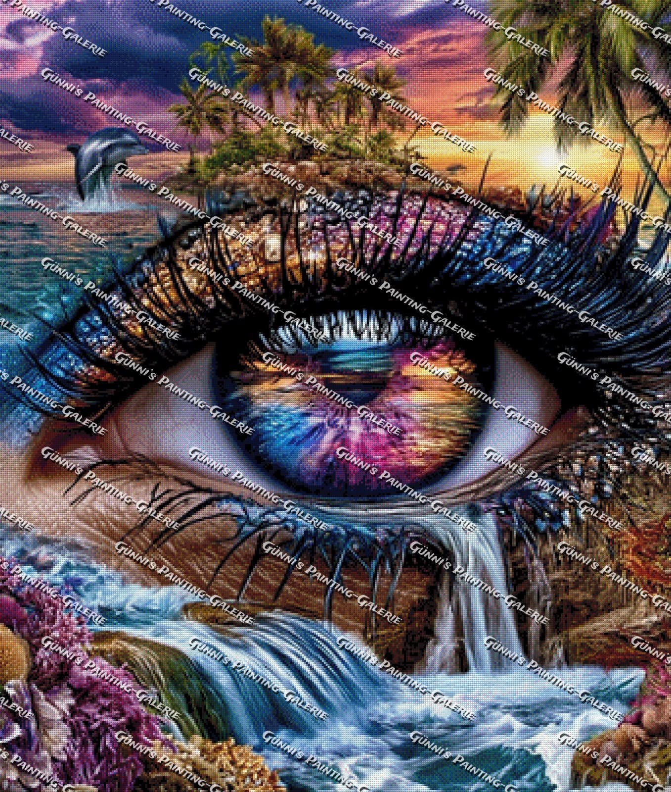 Auge des Ozeans by Andastra_DP 85x100 285 Farben