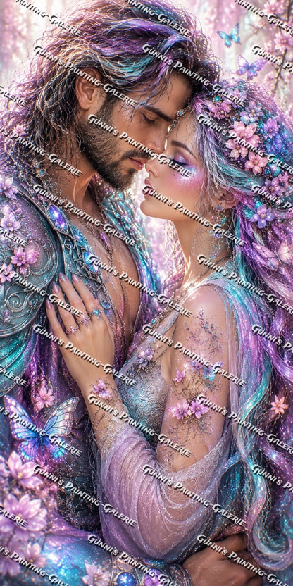 Berührung der Liebe by Andy‘s_AI_Art 65x130 230 Farben