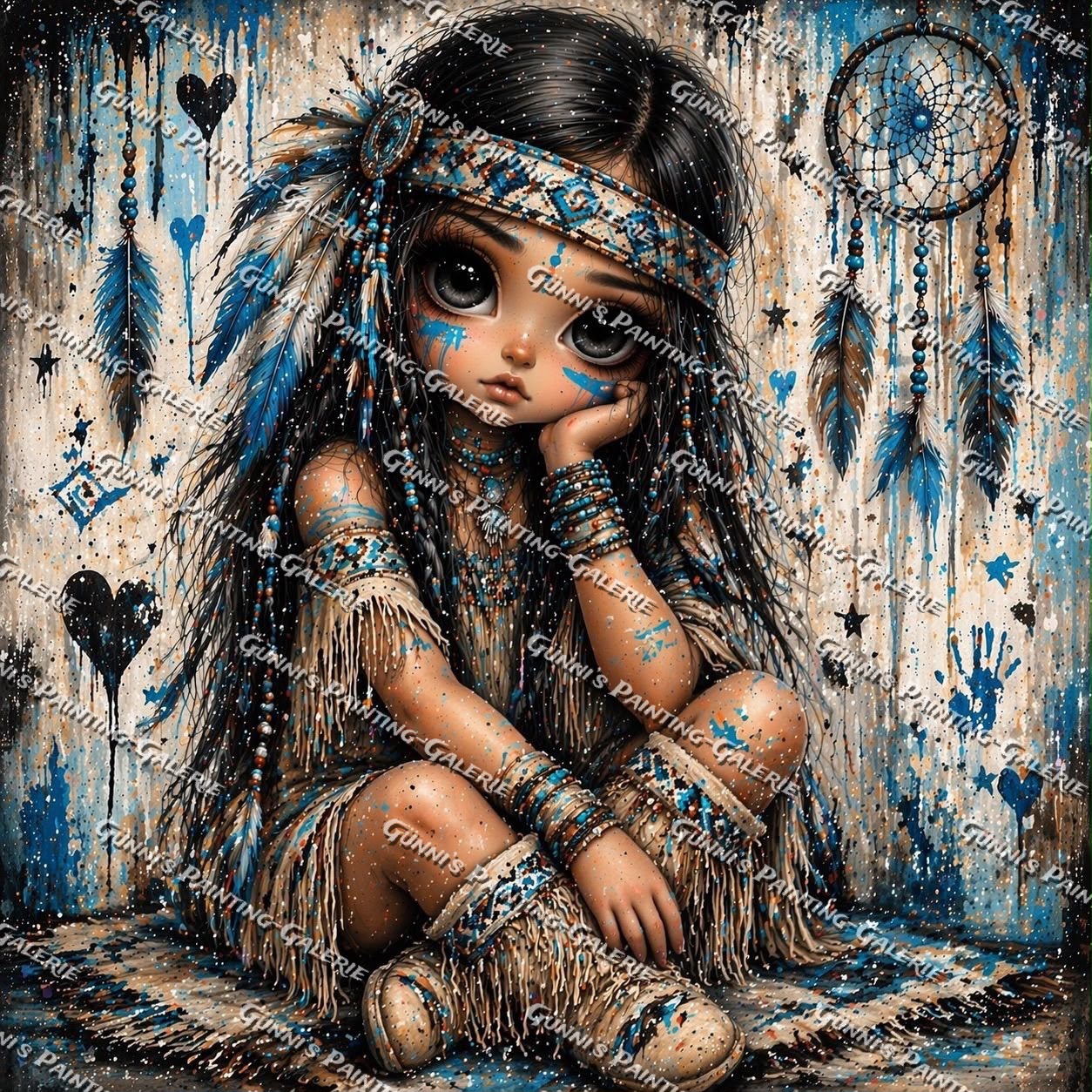 Hüterin der Träume by LulanaCuties 60x60 160 Farben