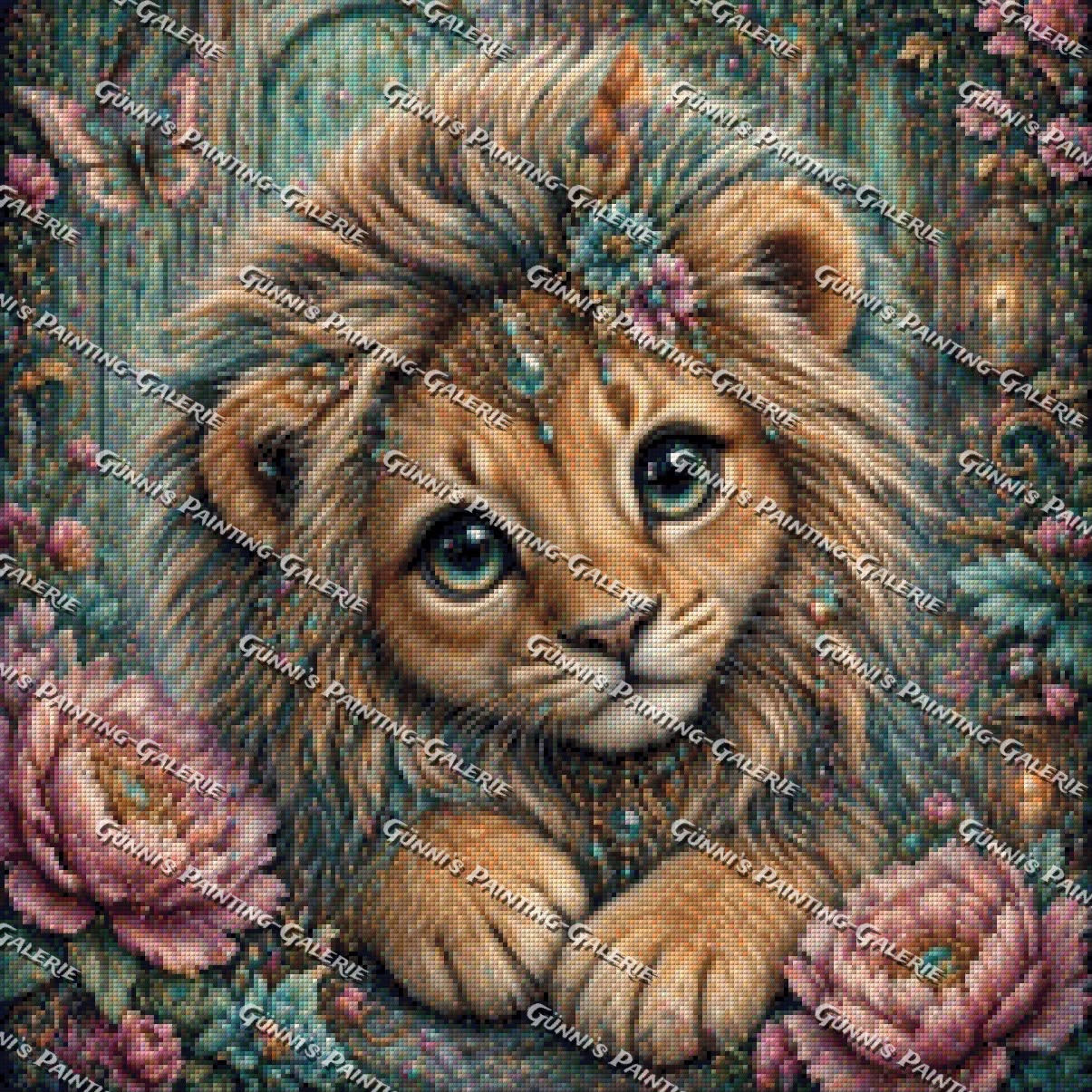 Kleiner König der Träume by LulanaCuties 60x60 150 Farben