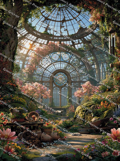LostPlace Original - Oase der Erinnerungen by QN 90x120 320 Farben