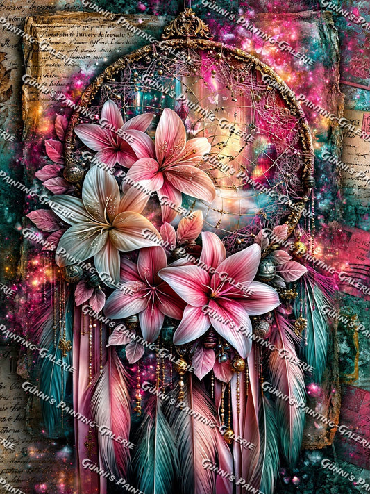 Vintage - Traumfänger by Andy‘s_AI_Art 90x120 320 Farben