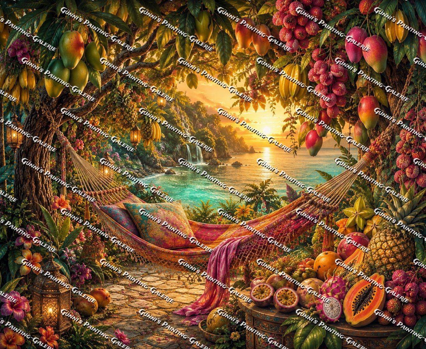 Tropische Träume by BBabbsi 110x90 275 Farben