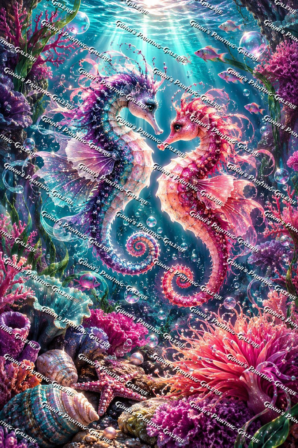 Tanz der Meeresherzen by BBabbsi 80x120 290 Farben