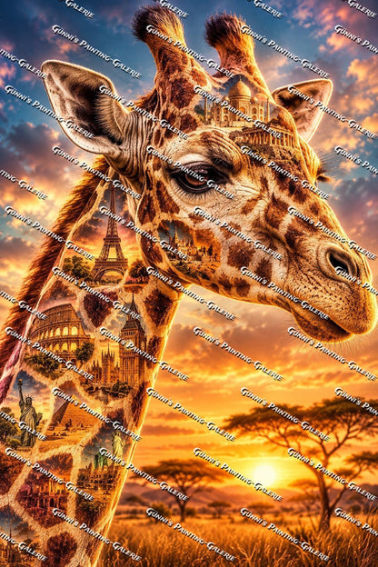 Die Welt in mir by BBabbsi 80x120 230 Farben