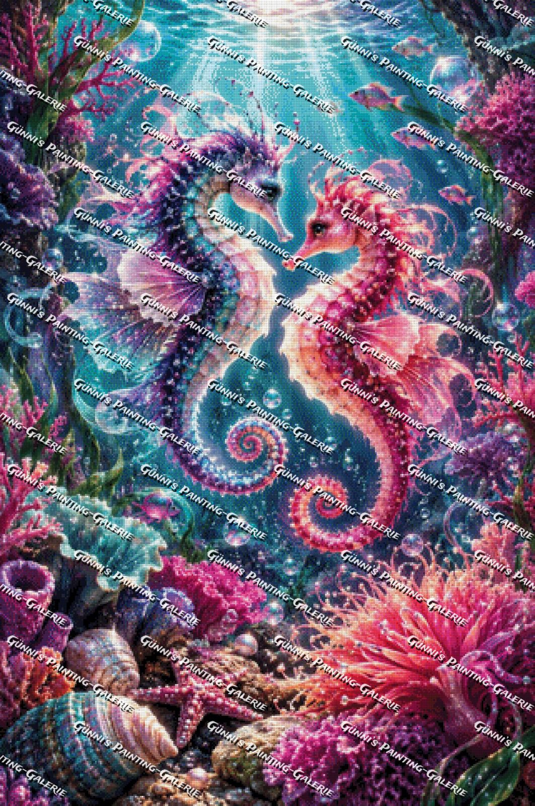 Tanz der Meeresherzen by BBabbsi 80x120 290 Farben