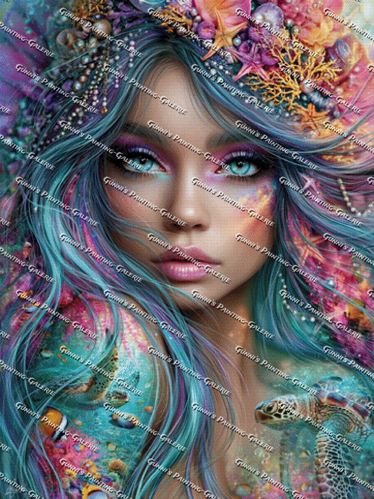 Seele des Ozeans by Andy‘s_AI_Art 90x120 320 Farben