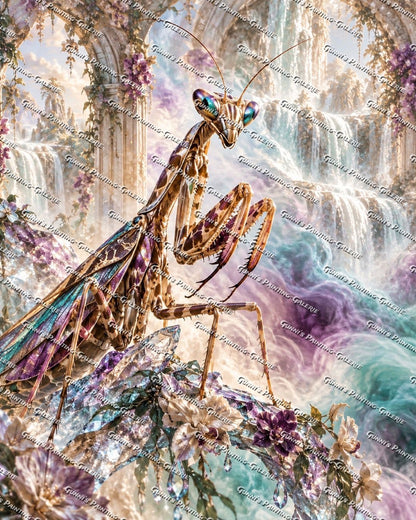 Wächterin des Kristallreichs by BBabbsi 80x100 225 Farben