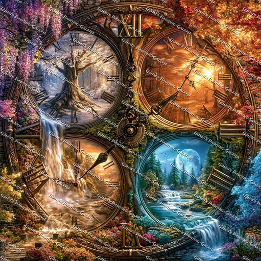 Im Wandel der Zeit by QN 100x100 315 Farben