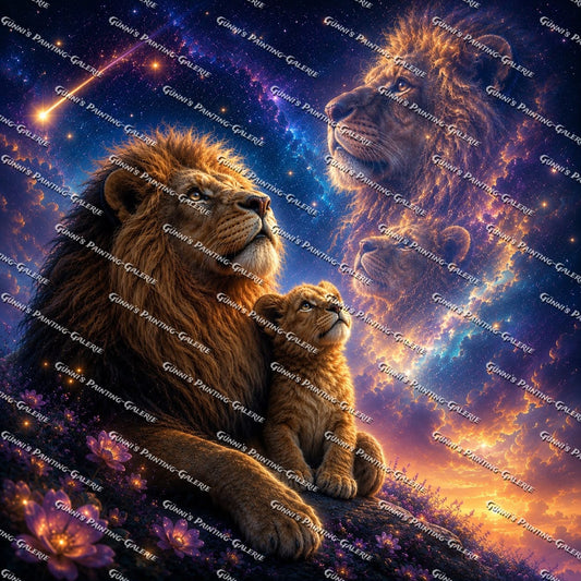 Vermächtnis der Sterne by Andy‘s_AI_Art 100x100 240 Farben
