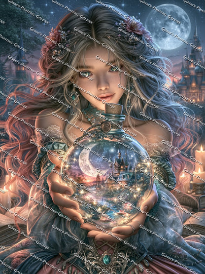 Die Welt in ihren Händen by Sweet_Loco_AI 90x120 215 Farben