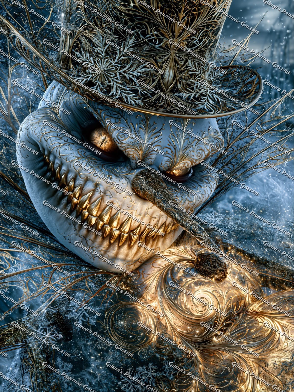 Der goldene Frostwächter by Karla 75x100 185 Farben