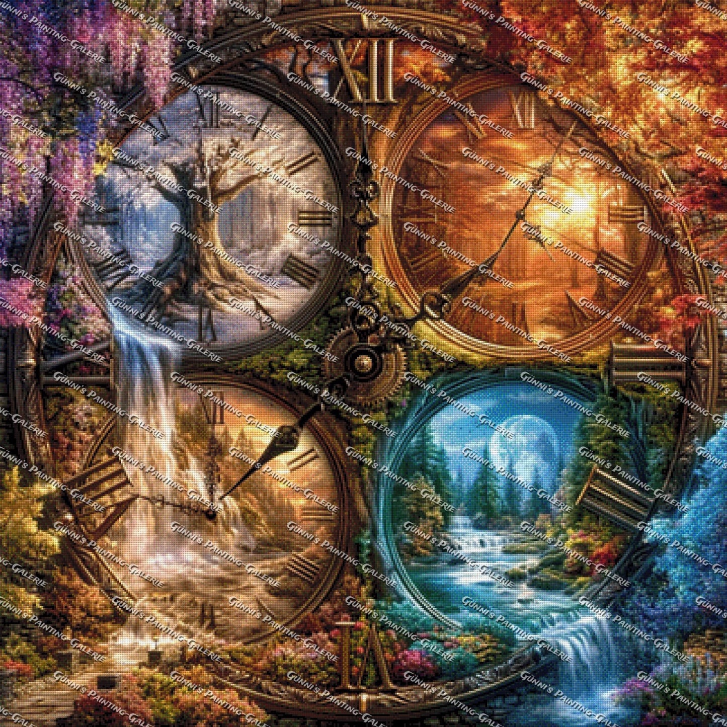 Im Wandel der Zeit by QN 100x100 315 Farben
