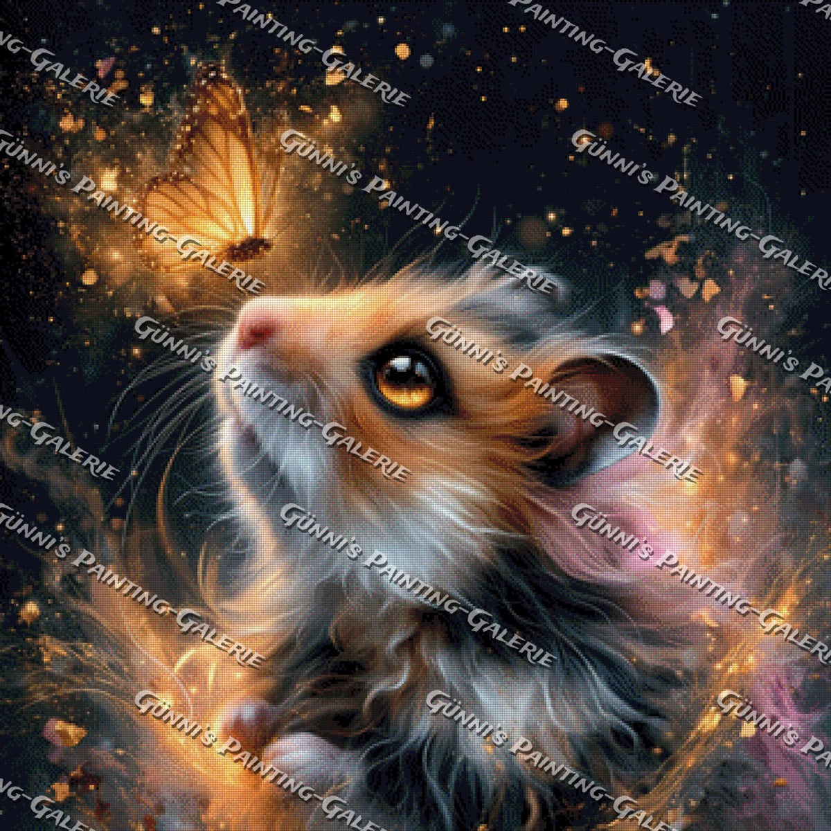 Goldene Begegnung by Andy‘s_AI_Art 90x90 185 Farben