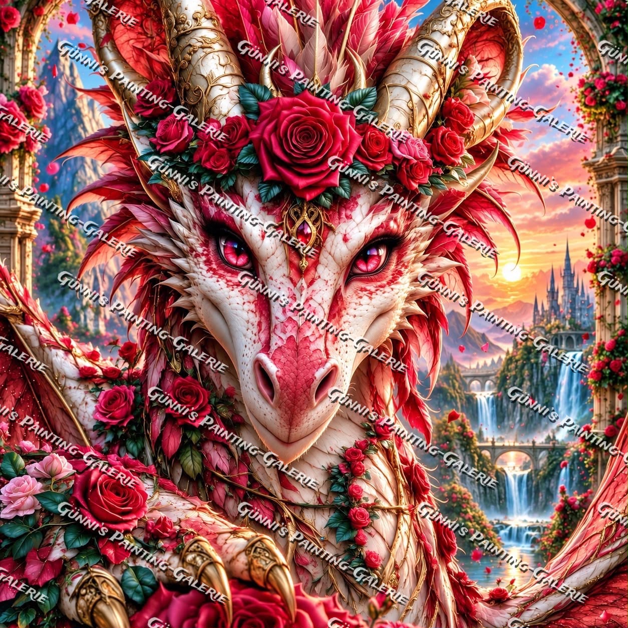 Wächter der Rosen by Andy‘s_AI_Art 90x90 300 Farben
