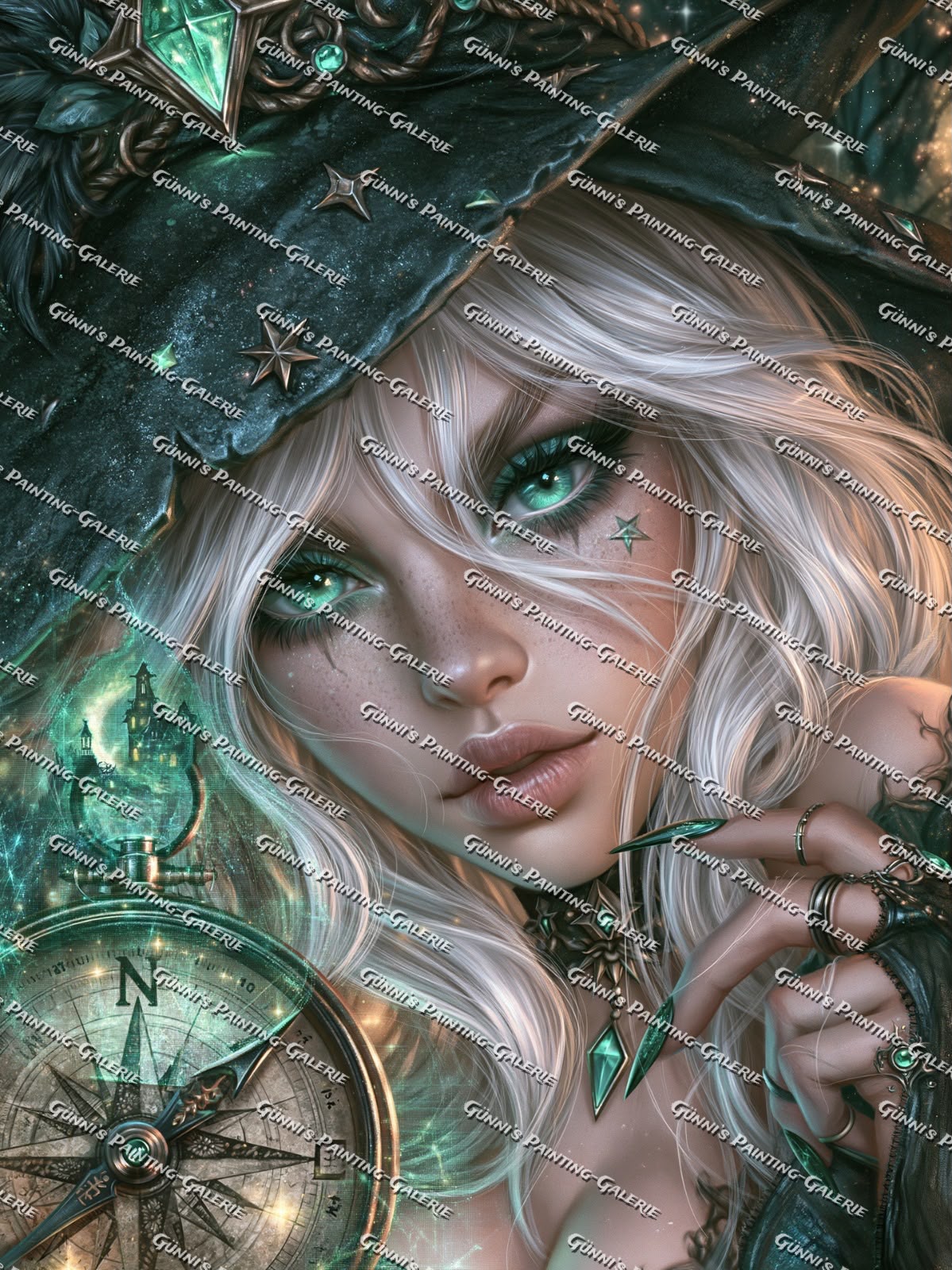 Wegweiser der Seele by Sweet_Loco_AI 90x120 180 Farben
