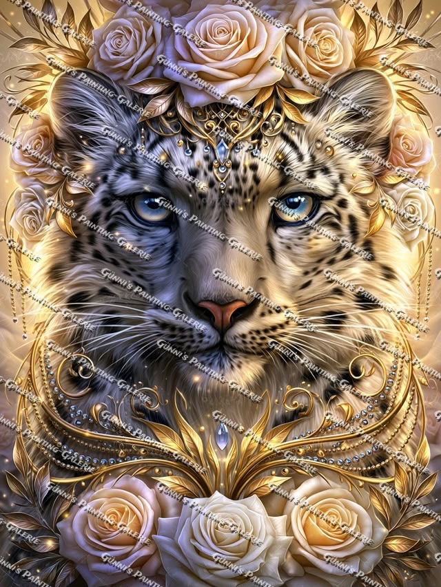 Goldene Eleganz by illumaris KI_Art 75x100 205 Farben