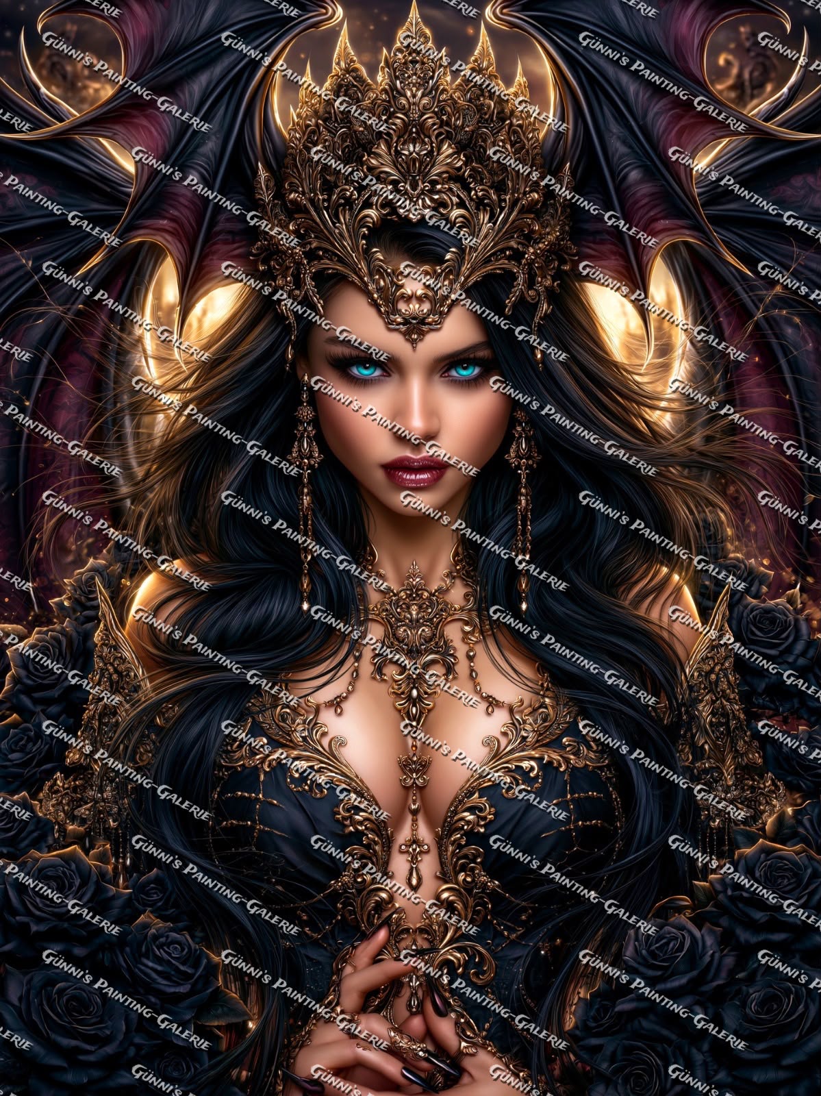 Dunkle Majestät by illumaris KI_Art 90x120 170 Farben