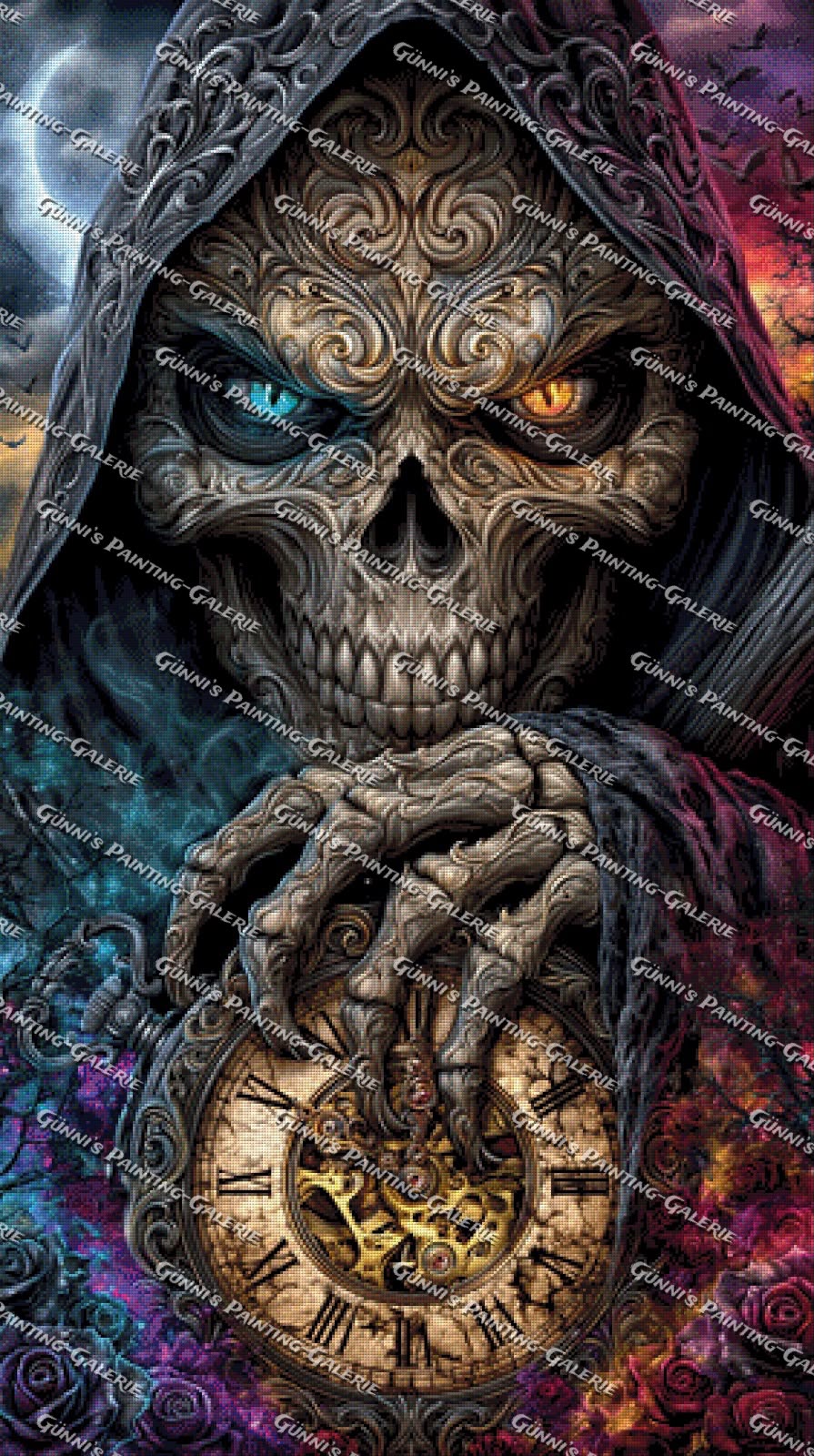 Zeit der Dunkelheit by Karla 70x125 270 Farben