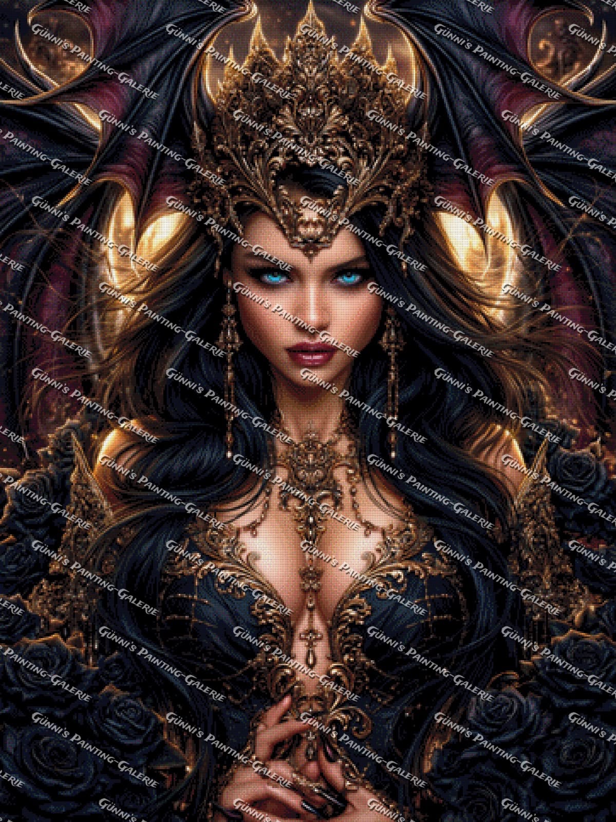 Dunkle Majestät by illumaris KI_Art 90x120 170 Farben