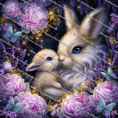 Du bist mein Zuhause by illumaris KI_Art 80x80 220 Farben