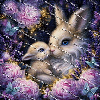 Du bist mein Zuhause by illumaris KI_Art 80x80 220 Farben