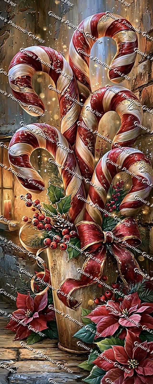 Zauber der Zuckerstangen by QN 50x125 265 Farben