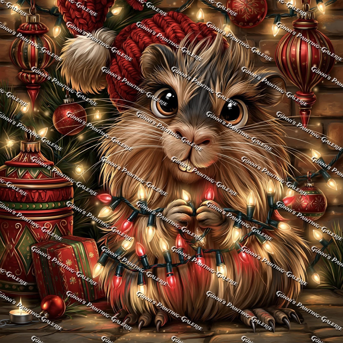 Kuscheliger Weihnachtszauber by QN 80x80 175 Farben
