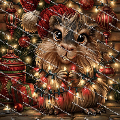 Kuscheliger Weihnachtszauber by QN 80x80 175 Farben
