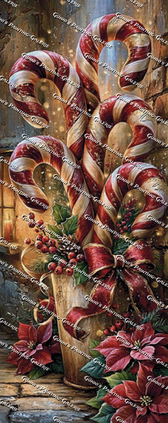 Zauber der Zuckerstangen by QN 50x125 265 Farben