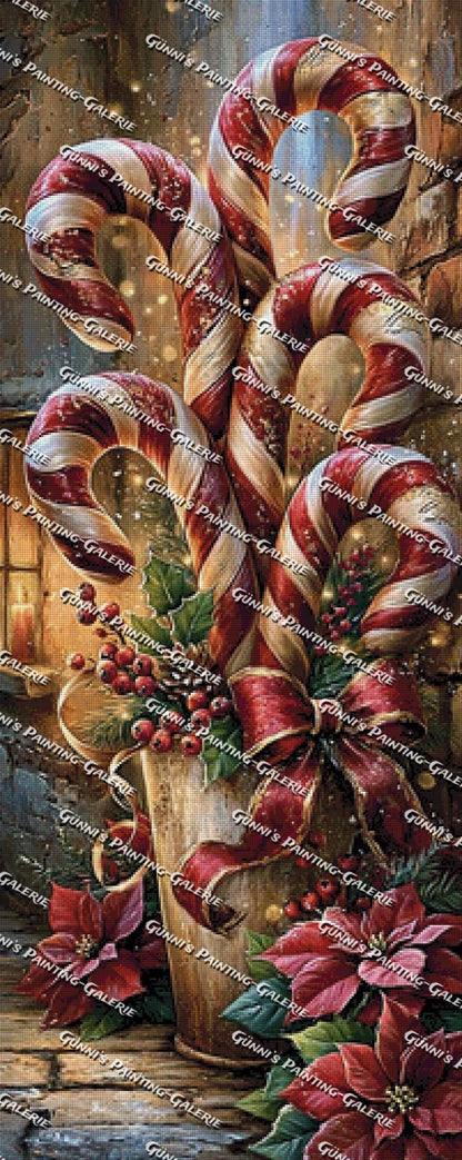 Zauber der Zuckerstangen by QN 50x125 265 Farben