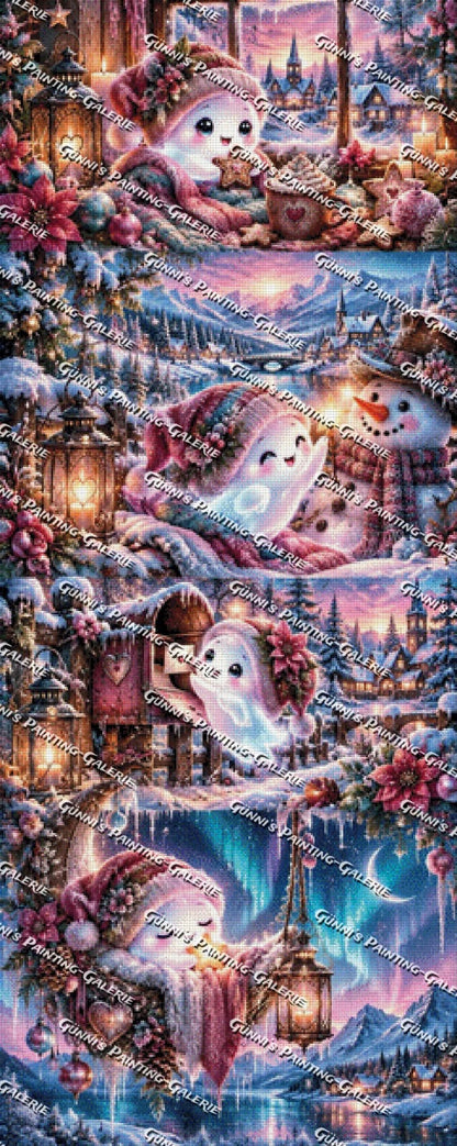Winterreise des kleinen Geistes by Elly_A.I. 60x150 285 Farben