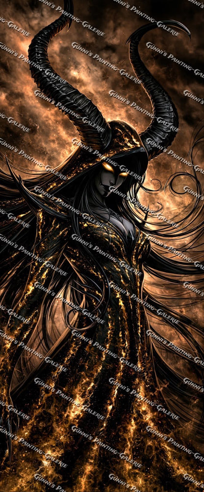 Die Goldene Dunkelheit by Karla 50x120 120 Farben