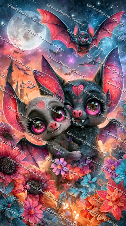 Gemeinsam durch die Nacht by Elly_A.I. 70x125 275 Farben