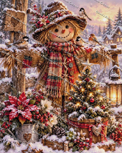 Herzenswärme im Schnee by BBabbsi 80x100 270 Farben