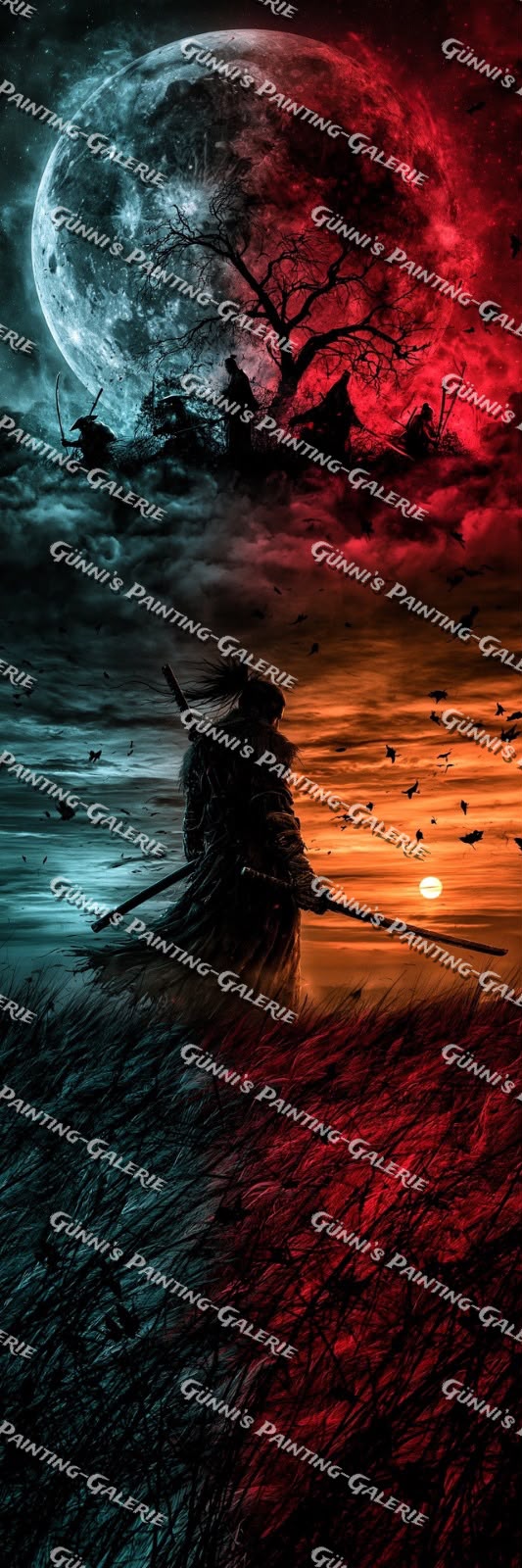 Zwischen Licht und Finsternis by Karla 50x150 145 Farben