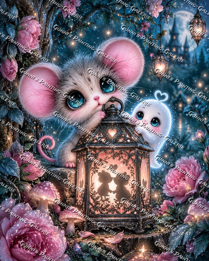 Kleine Seelenfreunde by Elly_A.I. 80x100 250 Farben