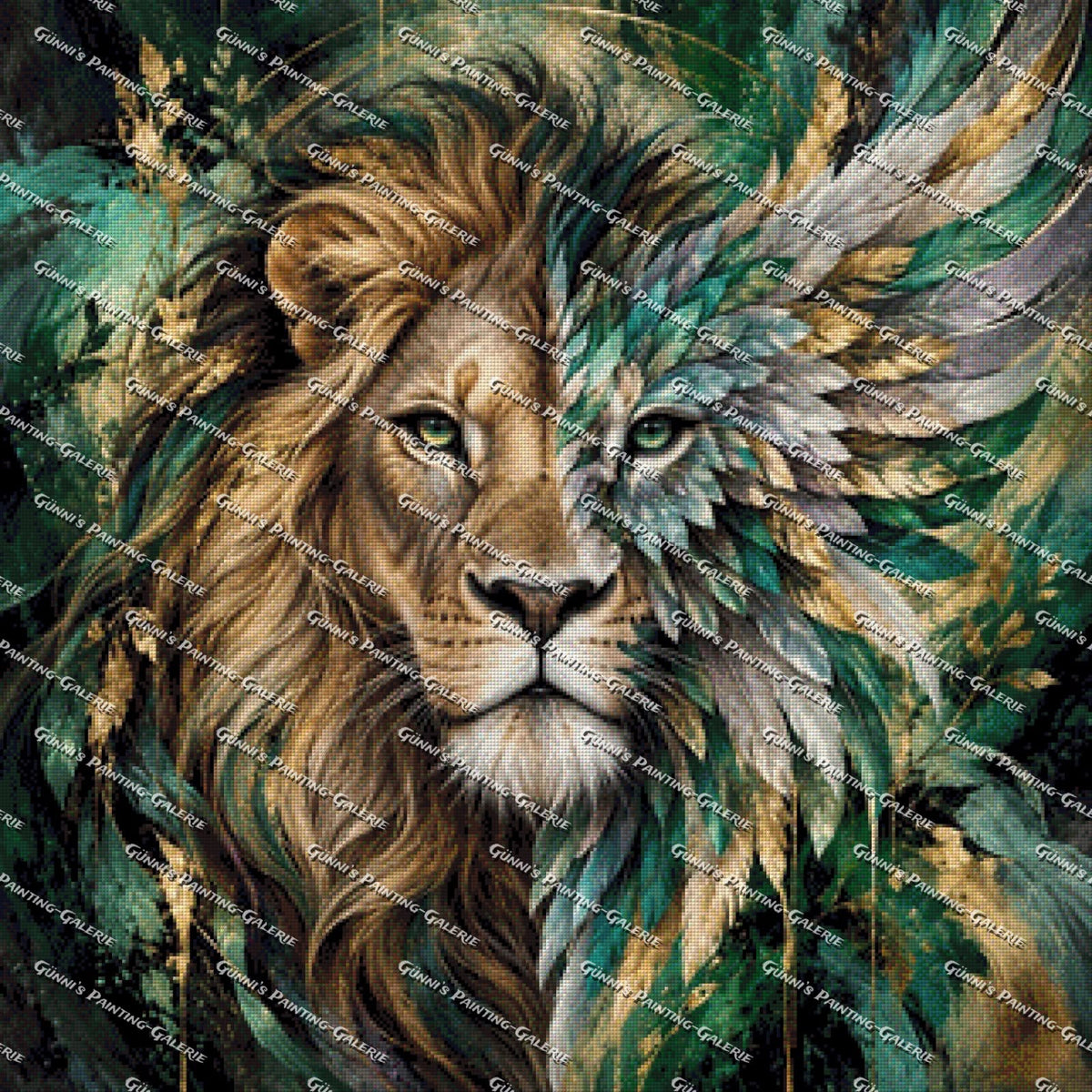 Seele des Löwen by BBabbsi 80x80 190 Farben