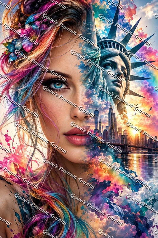 Zwischen Traum und Freiheit by Andy‘s_AI_Art 80x120 320 Farben