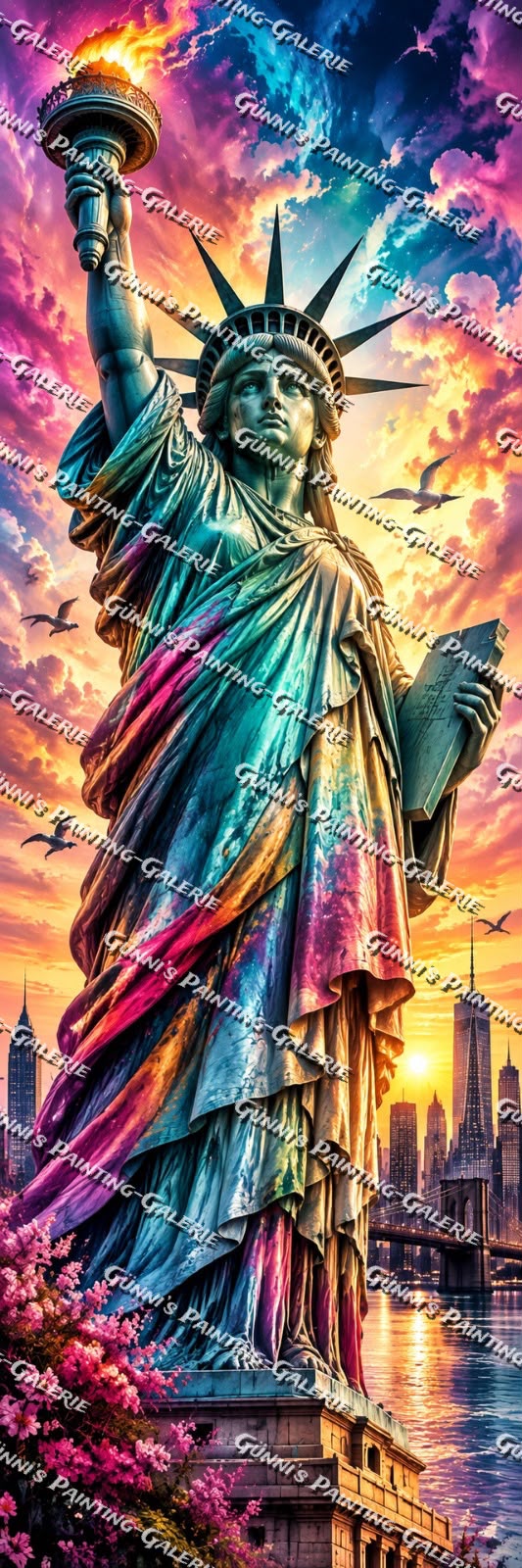 Flamme der Freiheit by Andy‘s_AI_Art 50x150 325 Farben