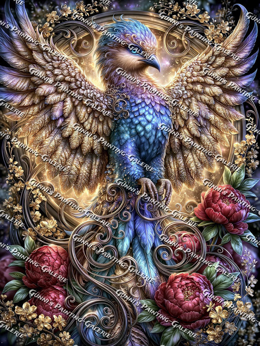 Goldene Seele by illumaris KI_Art 75x100 285 Farben