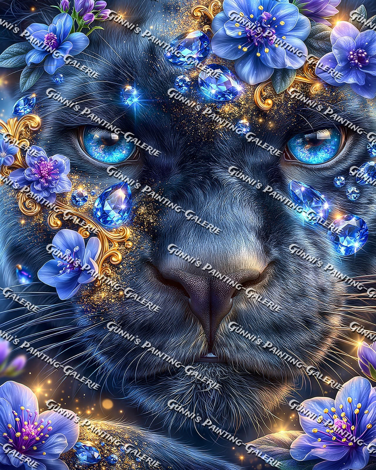 Augen der Ewigkeit by illumaris KI_Art 80x100 240 Farben