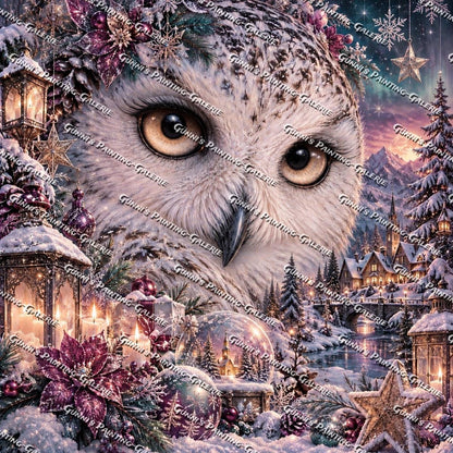 Zauber der Winternacht by BBabbsi 90x90 190 Farben